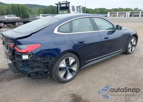 2024 BMW I4 Edrive 40 из США, поврежденный, VIN WBY73AW07RFS66868